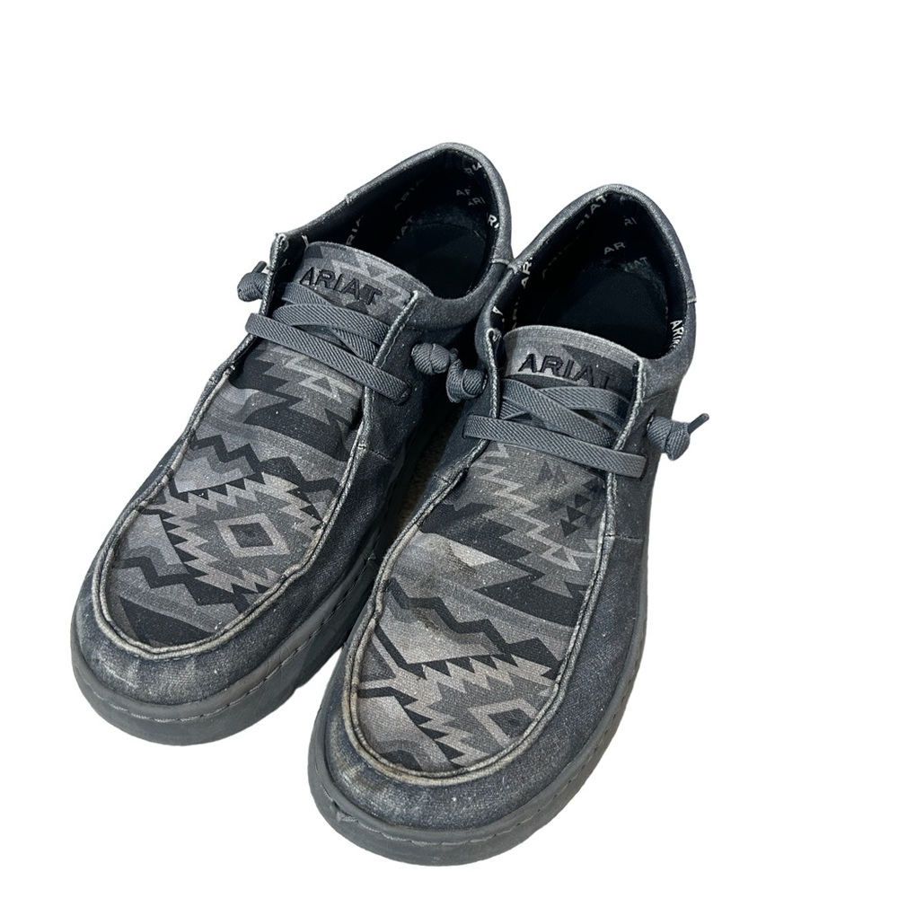 Mens Ariat Aztec Print Hilo Stretch Shoe 11